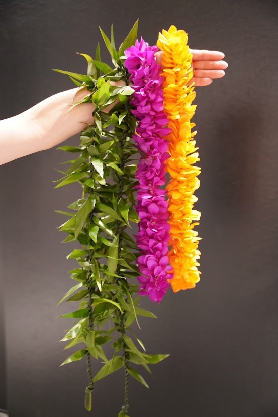 三重県津市 花屋 NaPuA ナプア。 ハワイアンレイ生花　Hanauma